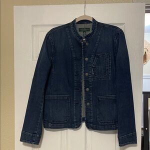 Ralph Lauren Dark Blue Denim Blazer Jacket
